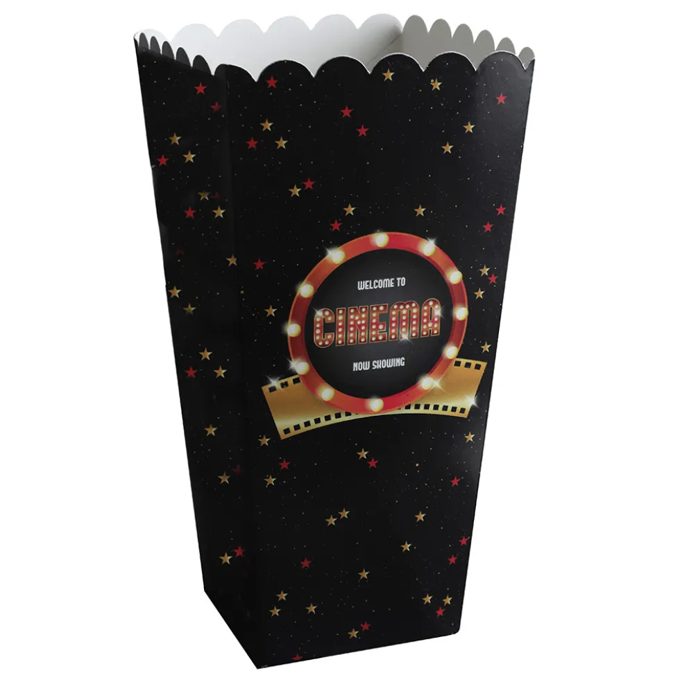 Pack de 8 Cajas para Palomitas Cinema