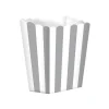 Pack de 5 Cajas para Palomitas Grises y Blancas