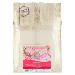 Pack de 2 Cajas para Tarta Home Made 26x26cm