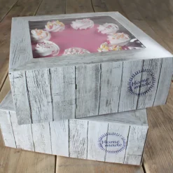 Pack de 2 Cajas para Tarta Home Made 26x26cm