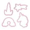Pack de 4 Cortadores de Unicornio
