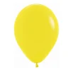 Pack de 50 Globos Amarillo Mate 22 cm
