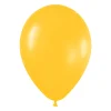 Pack de 50 globos Amarillo Miel