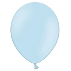 Pack de 10 Globos Azul Bebé Pastel 30 cm