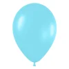 Pack de 50 globos Azul Caribe Satinado 30 cm - Sempertex