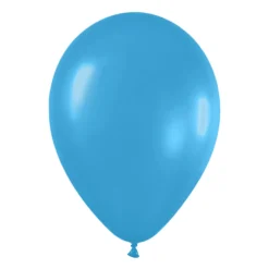 Pack de 50 Globos Azul Neón 30 cm
