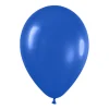 Pack de 50 globos azul real mate