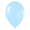 Pack de 50 Globos Azul Satinado 30 cm - Sempertex