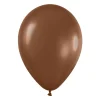 Pack de 50 globos chocolate mate
