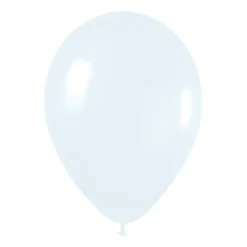 Pack de 10 Globos color Blanco Mate