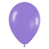 Pack de 100 globos color Lila Mate 12cm