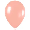 Pack de 100 Globos color Melocotón 12 cm