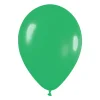 Pack de 100 Globos color Verde Jade Mate 12cm