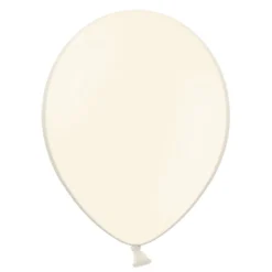 Pack de 10 Globos Crema Pastel 30 cm
