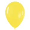 Pack de 50 Globos Cristal Amarillo 30 cm