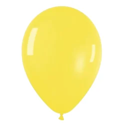 Pack de 50 Globos Cristal Amarillo 30 cm