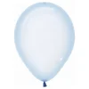 Pack de 50 Globos Cristal Azul Pastel 30 cm