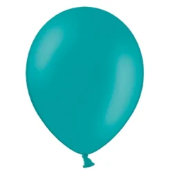Pack de 10 Globos de Látex Azul Laguna Pastel