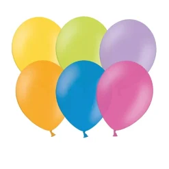 Pack de 10 Globos de Látex Colores Surtidos