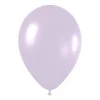 Pack de 10 globos de látex lila pastel