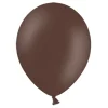 Pack de 10 Globos de Látex Marrón Chocolate Pastel