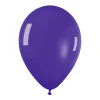 Pack de 10 globos de látex violeta cristal