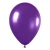 Pack de 50 Globos de Látex Violeta Metalizado