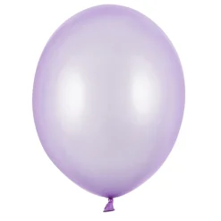 Pack de 10 Globos de Látex Wisteria Metálico