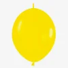 Pack de 25 Globos Link o loon Amarillos 30 cm