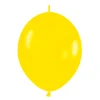 Pack de 50 Globos Link o loon Amarillos 12 cm