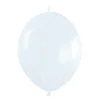 Pack de 100 Globos Link o Loon Blancos 12 cm - Balloonia