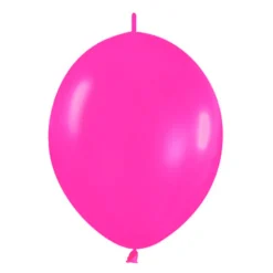 Pack de 25 Globos Link o loon Fucsias 30 cm