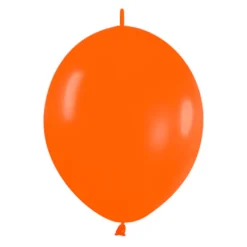 Pack de 50 Globos Link o loon Naranjas 12 cm