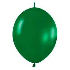 Pack de 25 Globos Link o loon Verde Selva 30 cm