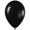 Pack de 100 Globos Negro Metalizado 12cm