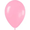 Pack de 100 Globos Rosa Chicle Mate 12cm
