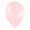 Pack de 12 Globos Rosa Satinado 30 cm