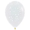 Pack de 10 Globos Transparentes con Estrellas