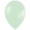 Pack de 12 Globos Verde Satinado 30 cm