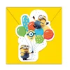 Pack de 6 Invitaciones Minions Party