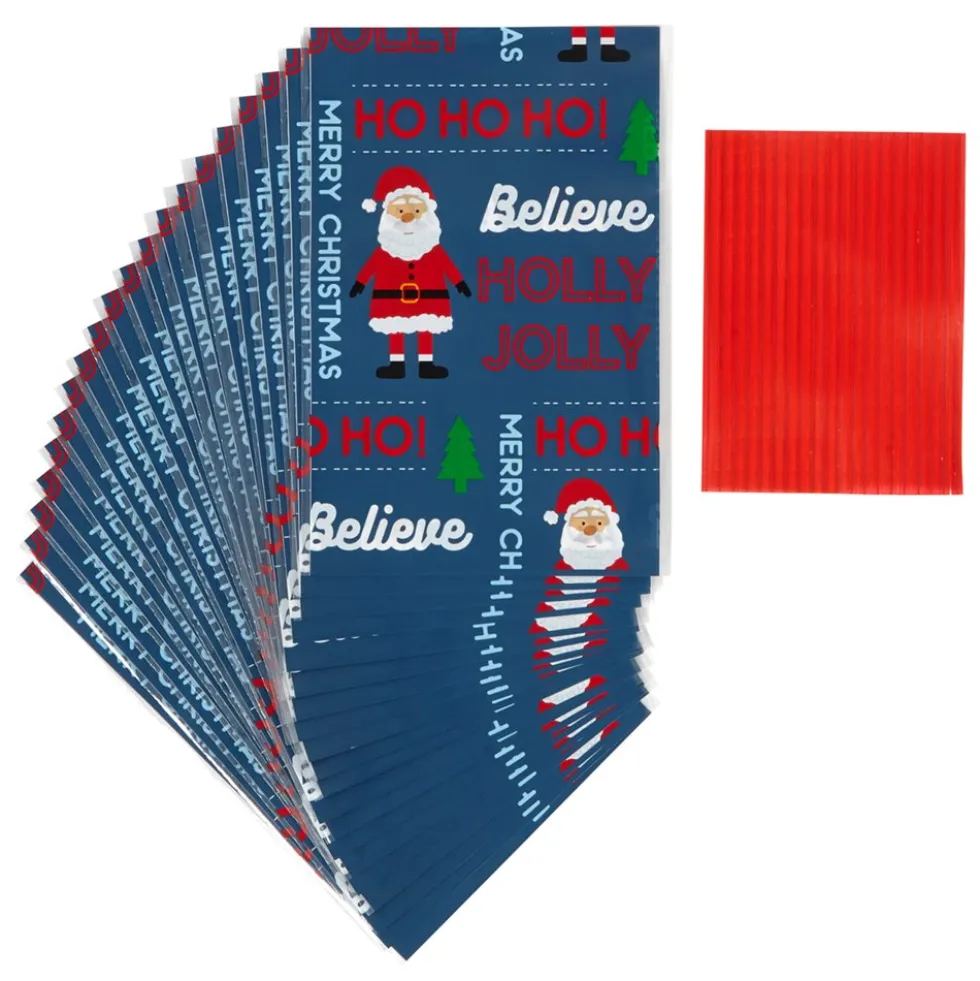 Pack de Mini Bolsas para Dulces Santa