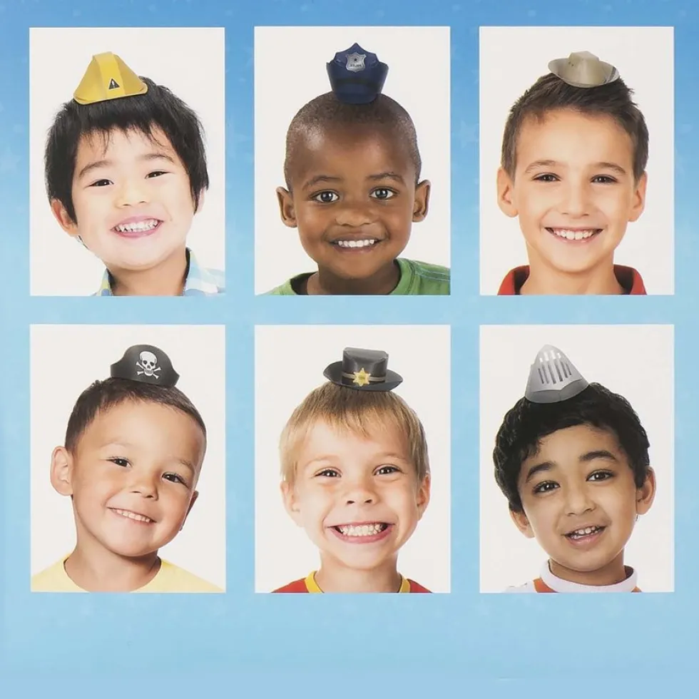 Pack de 6 mini sombreros de Fiesta Niños