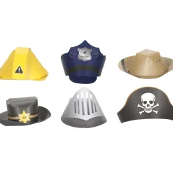Pack de 6 mini sombreros de Fiesta Niños