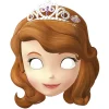 Pack de 6 Máscaras Princesa Sofía