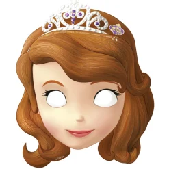 Pack de 6 Máscaras Princesa Sofía