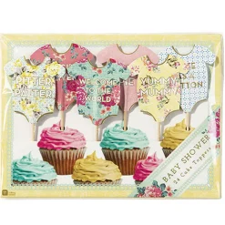 Pack de 24 toppers Body Bebé