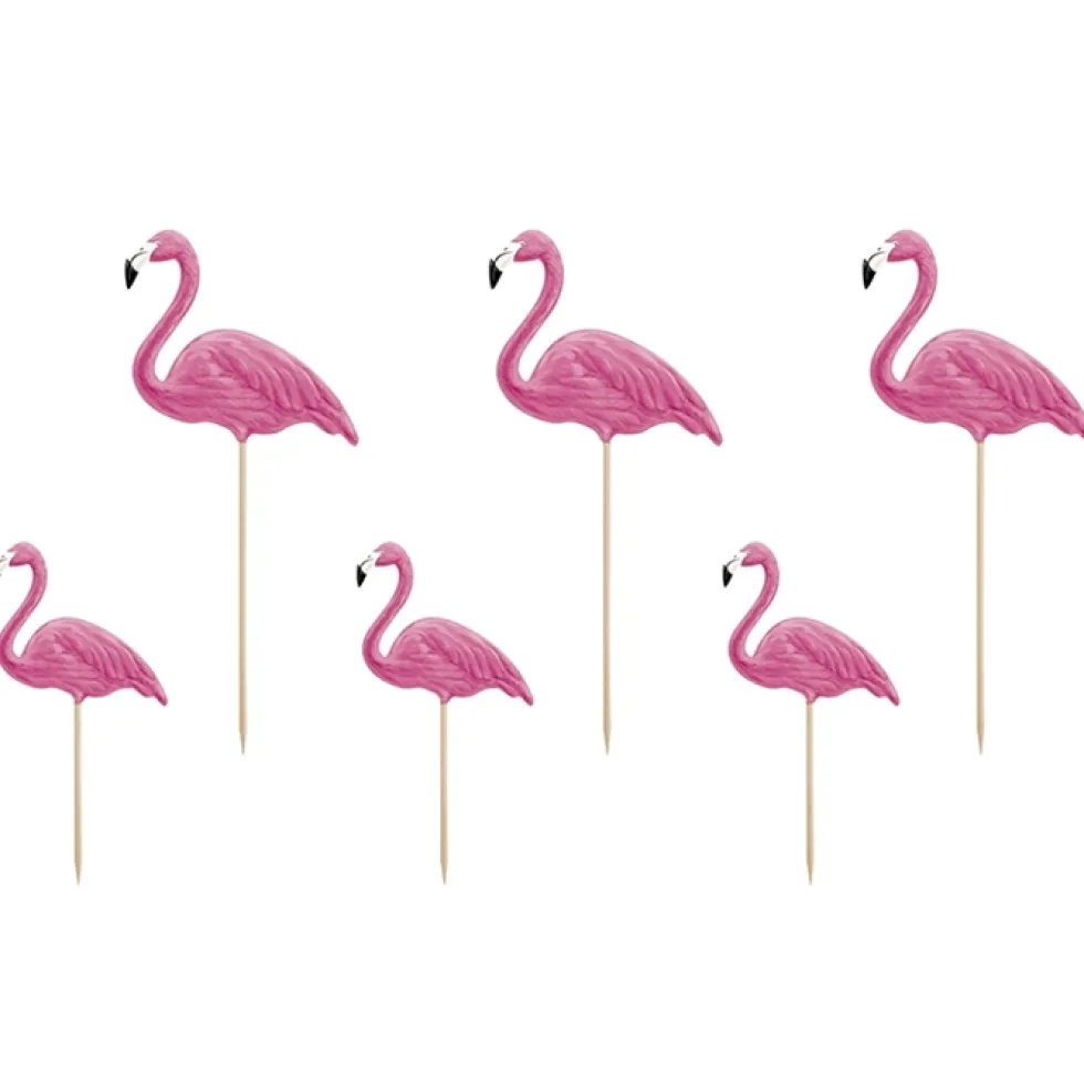Pack de 6 Toppers para Dulces Flamencos