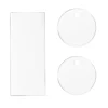Pack 2 Discos Acrílicos Bordes Perfectos 19 cm + Scrapper Alisador