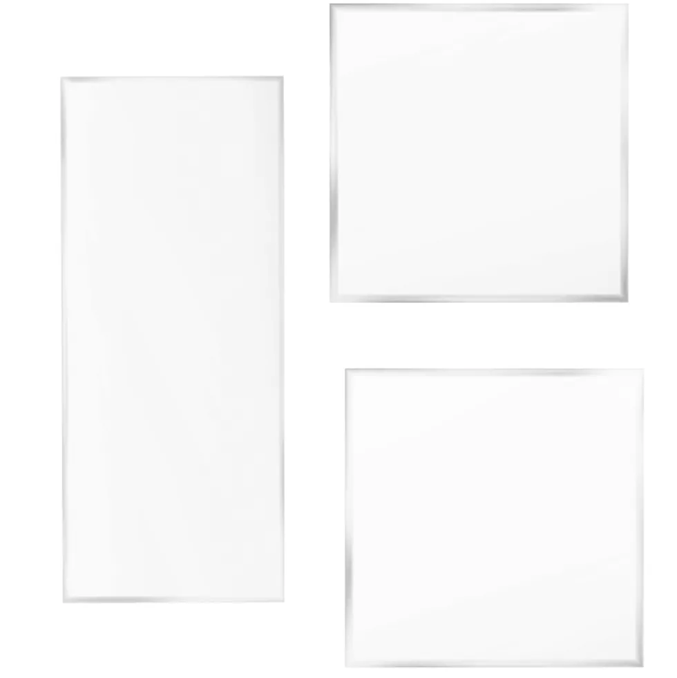 Pack 2 Discos Acrílicos Cuadrados Bordes Perfectos 20,5 cm + Scrapper Alisador