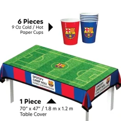 Pack Fiesta Cumpleaños FC Barcelona 44 piezas